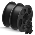 ANYCUBIC PLA Filament 1.75mm Bundle, 3D Printing PLA Filament 1.75mm Dimensional Accuracy +/- 0.02mm, 1KG Reusable Spool (2.2 lbs), 4KG Black + White + Blue + Red